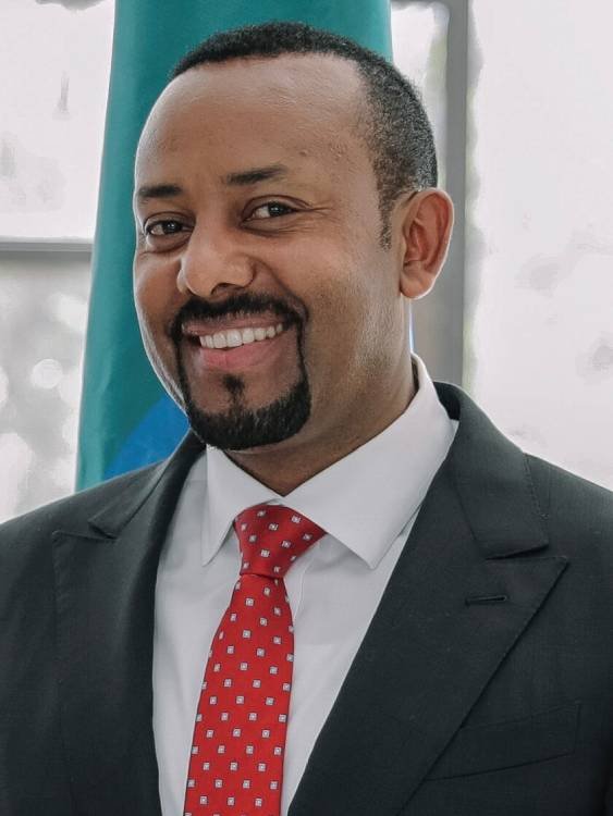 Abiy Ahmed Ali Nobel de la Paz 2019 Abiy Ahmed Ali, Primer Ministro de Etiopía y ganador del Premio Nobel de la Paz 2019.