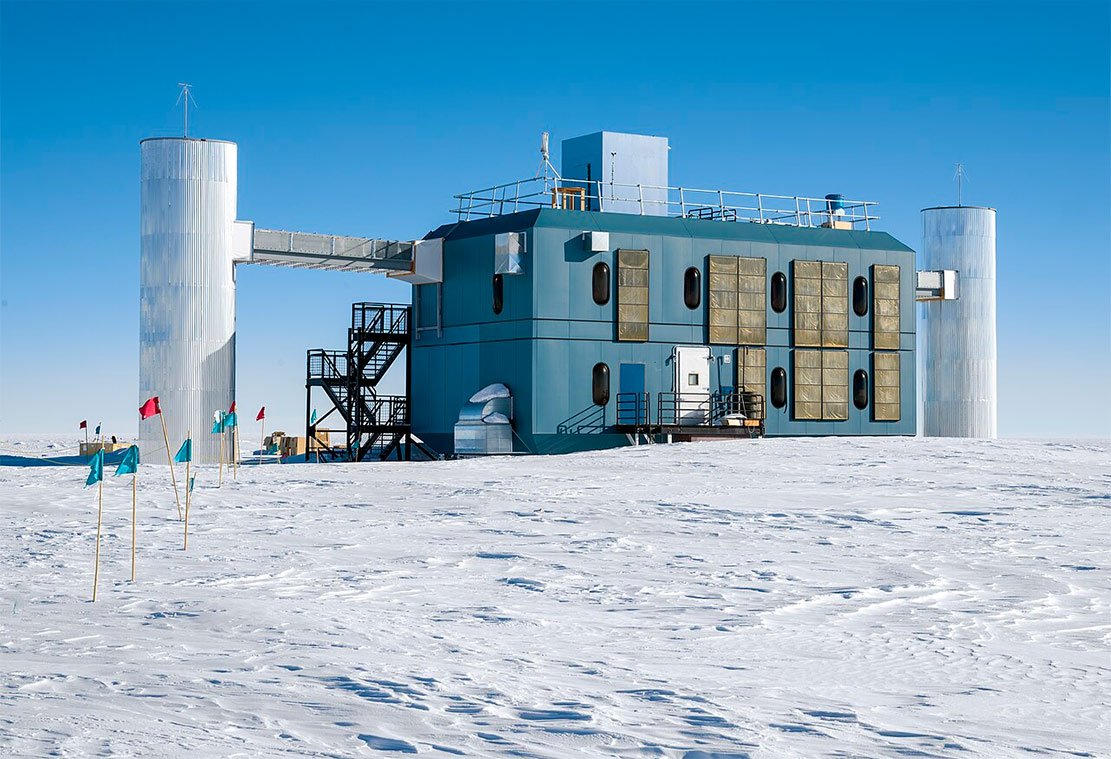 Observatorio de neutrinos IceCube en la Antártida